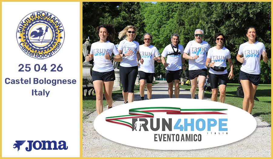 La 50 Km di Romagna diventa “Amica di Run4Hope”