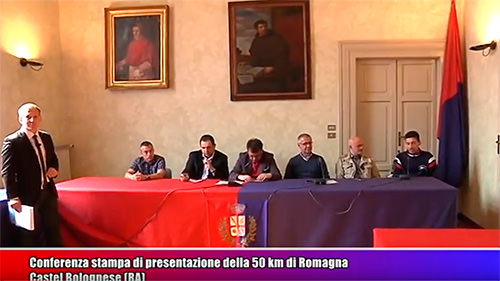 Conferenza stampa 50 Km di Romagna 2017 DiTV