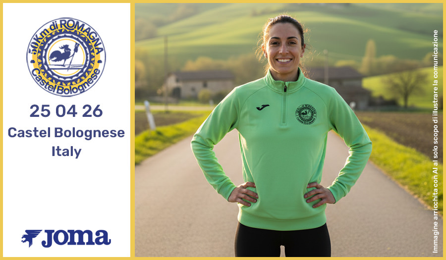 La felpa che ti accompagna prima, durante e dopo la 50 Km di Romagna 2026