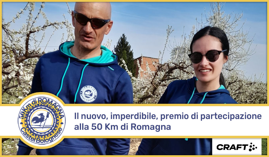 Il nuovo, imperdibile, premio di partecipazione alla 50 Km di Romagna